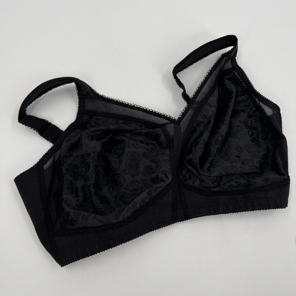 Underscore 42DD/E‎ Bra Cushion Strap Full Figure Support Black